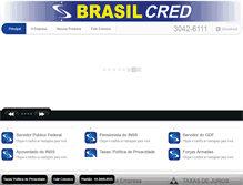 Tablet Screenshot of brasilcreddf.com.br